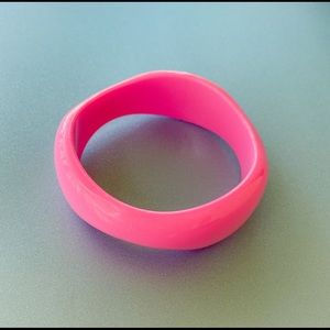 Vintage 70s 80s Pink Chunky Bracelet